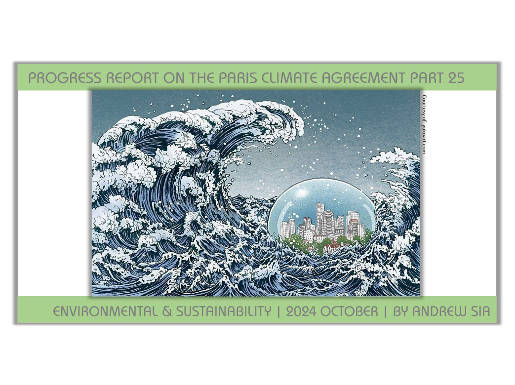 PROGRESS REPORT ON THE PARIS CLIMATE AGREEMENT PART 25 | OCTOBER 2024 ...