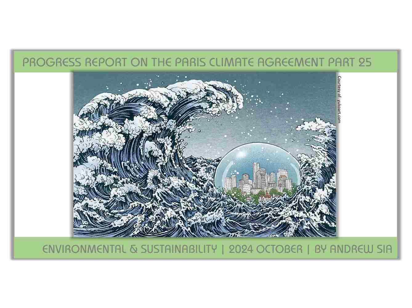 PROGRESS REPORT ON THE PARIS CLIMATE AGREEMENT PART 25 | OCTOBER 2024 ...